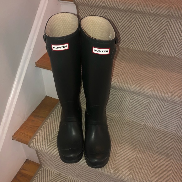 Hunter Tall boots size 8 - Picture 2 of 6